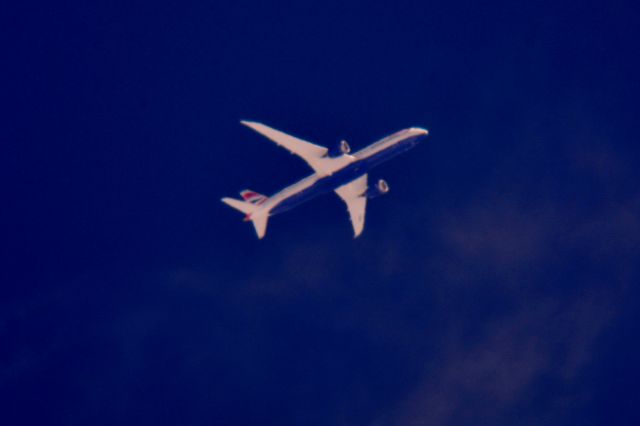 Boeing 787-9 Dreamliner (G-ZBKE) - British Airways 191 London Heathrow to Austin-Bergstrom Intl over Cleveland 40,000 ft. 08.21.16.