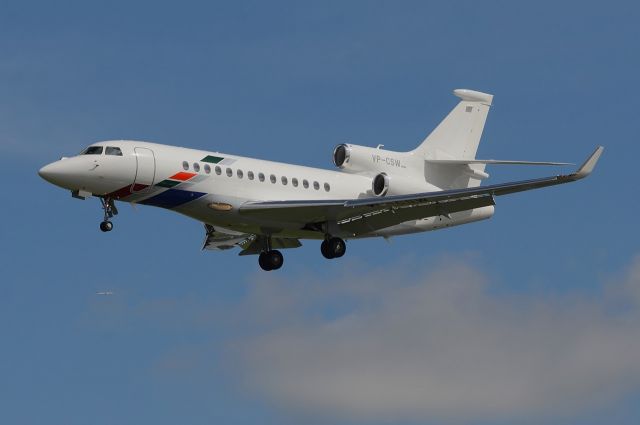 Dassault Falcon 7X (VP-CSW)