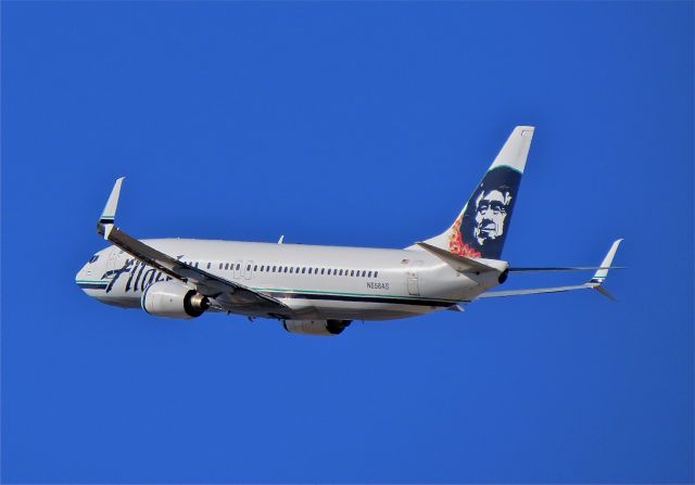 Boeing 737-800 (N558AS) - Scimitar Wingtips