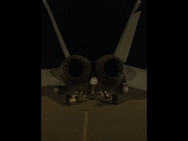 McDonnell Douglas FA-18 Hornet (N502) - The business end of an EA-18 Growler