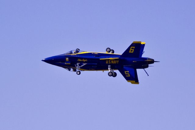 — — - Blue Angels performance at Little Rock AFB (KLRF) on Sept 8, 2012