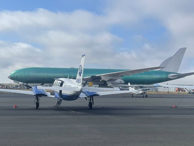 Piper Navajo (N3516A) - Ferry flight, Anchorage to Harrisburg, Pennsylvania 