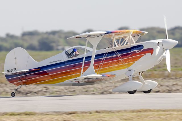 AVIAT Eagle (N28EK) - Aerobatics competition at Edna airport.