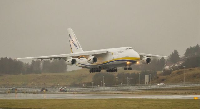 Antonov An-124 Ruslan (UR-82009) - Shot on Sola Airport Stavanger Norway