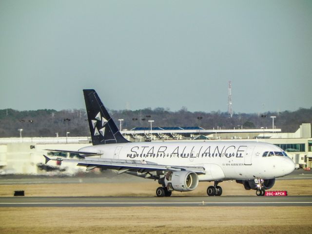 Airbus A319 (N701UW) - 1-20-14