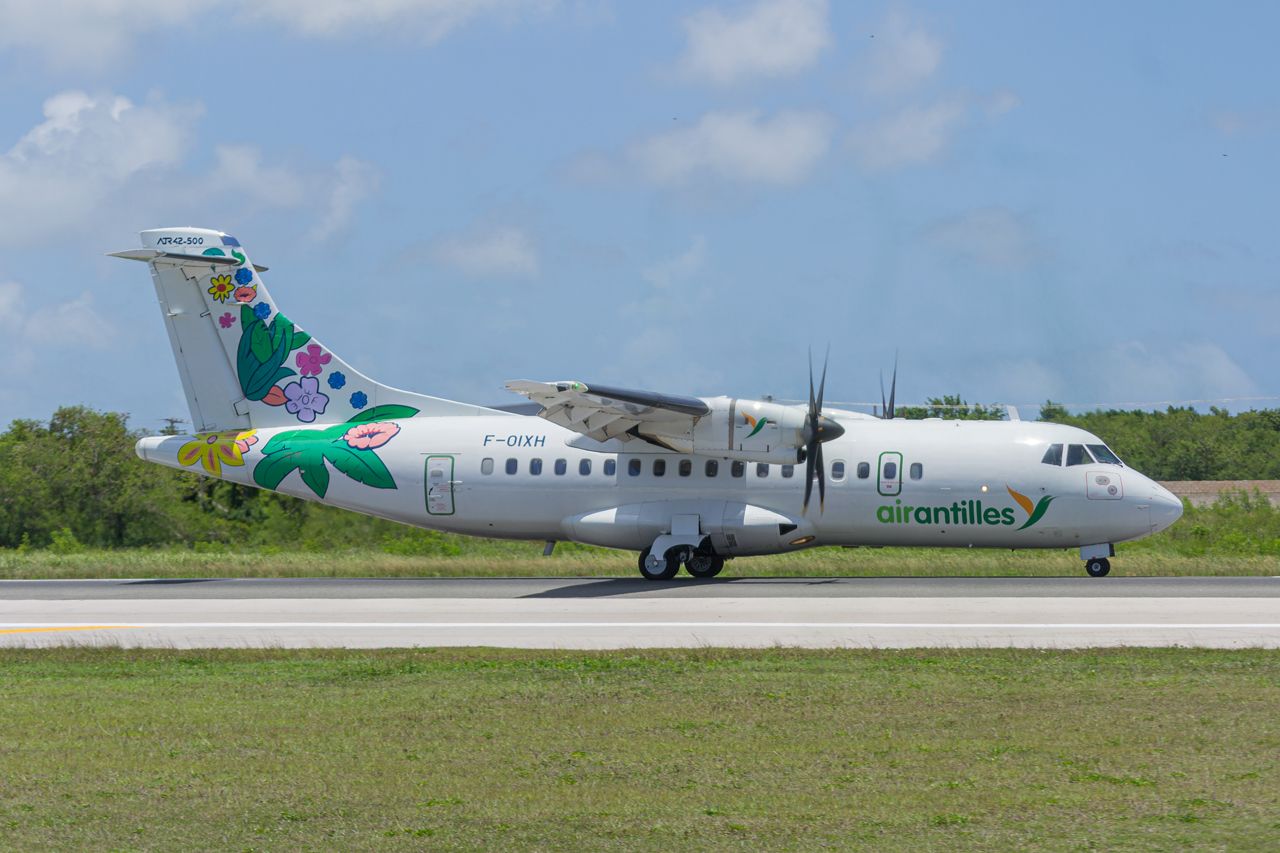 ALENIA Surveyor (ATR-42-500) (F-OIXH) - Spotting