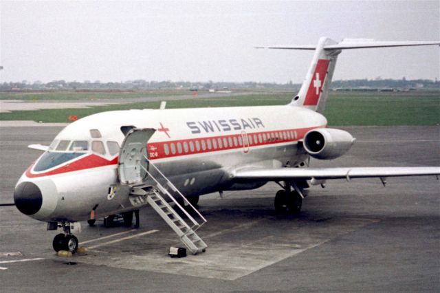 Douglas DC-9-10 (HB-IFA) - 1967 at Düsseldorf (EDDL)