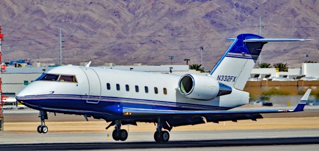 Canadair Challenger (N332FX) - N332FX 2002 BOMBARDIER  CL-600-2B16 s/n 5543 -Las Vegas - McCarran International (LAS / KLAS)br /USA - Nevada, March 16, 2016br /Photo: Tomás Del Coro   