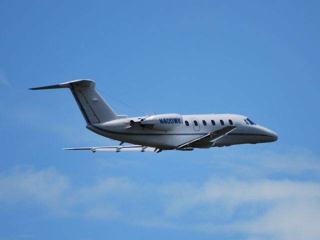 Cessna Citation III (N400WK) - Departing runway 20 KJQF - 5/26/09