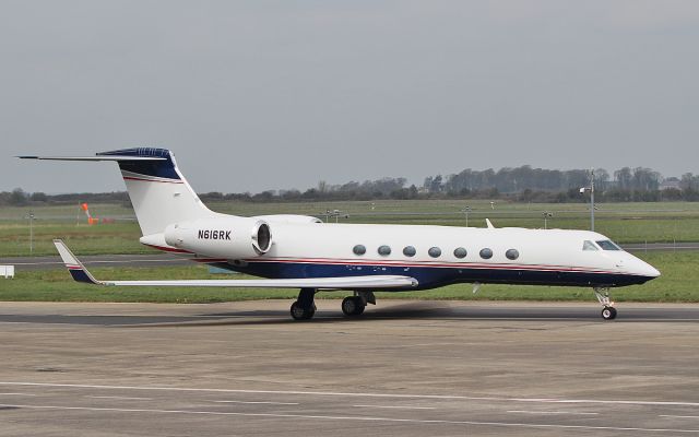 Gulfstream Aerospace Gulfstream V (N616RK) - g550 n616rk arriving in shannon from doha 13/4/18.