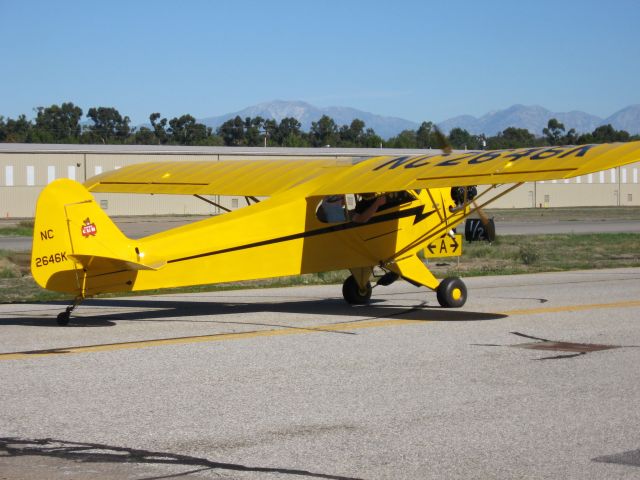 Piper L-21 Super Cub (N2646K) - TAXIING TO RWY 24