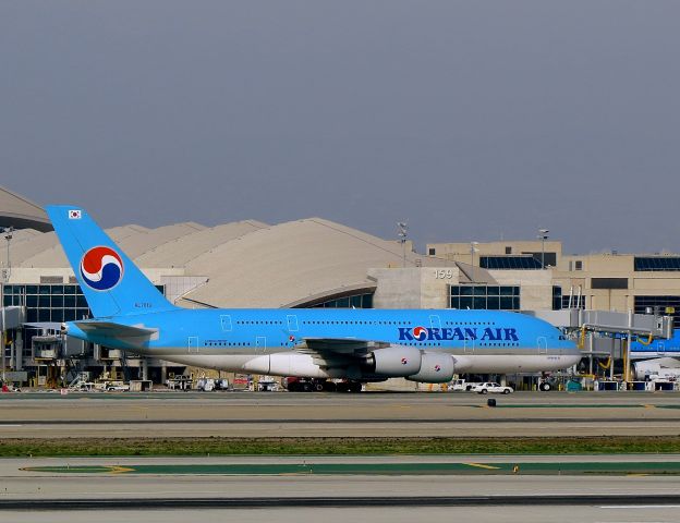 Airbus A380-800 (HL7619) - a rel=nofollow href=http://flightaware.com/live/flight/HL7619/history/20141221/1050Z/RKSI/KLAXhttps://flightaware.com/live/flight/HL7619/history/20141221/1050Z/RKSI/KLAX/a