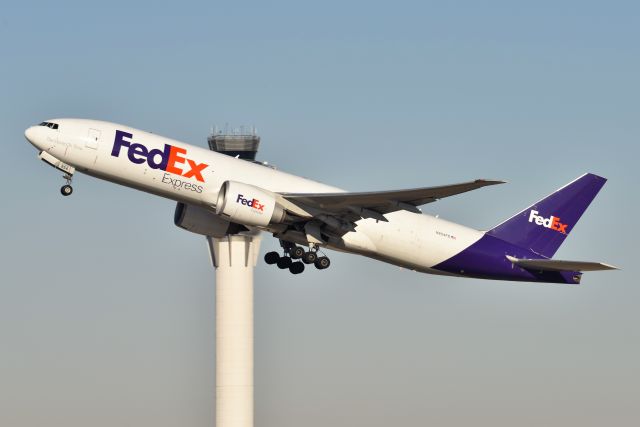 BOEING 777-200LR (N854FD) - 23-L 01-26-22 Bound for CDG as flight 096.