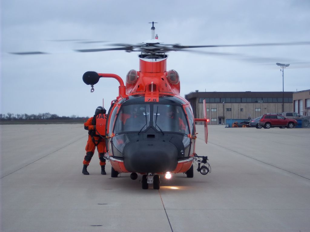— — - MH-65C Dolphin  Traverse City