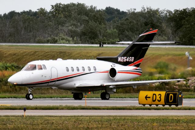 Hawker 800 (N254SB) - 2003 Raytheon Hawker 800XP opby East Coast Jets operating as ECJ25 from Newark NJ (EWR) to Buffalo NY (BUF)