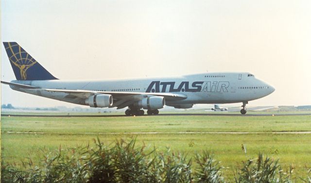 Boeing 747-200 — - Atlas Airlines B747-200; Archief 22-aug-95