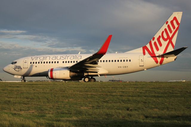 Boeing 737-700 (VH-VBY) - on 2 May 2017