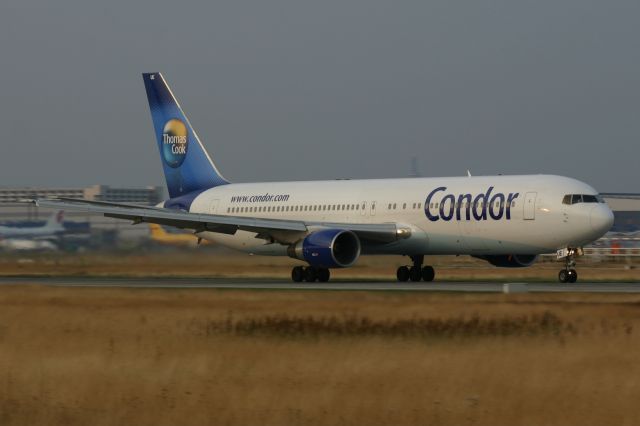 BOEING 767-300 (D-ABUE) - July 16, 2005 - evening departed from Frankfurt, Germany 