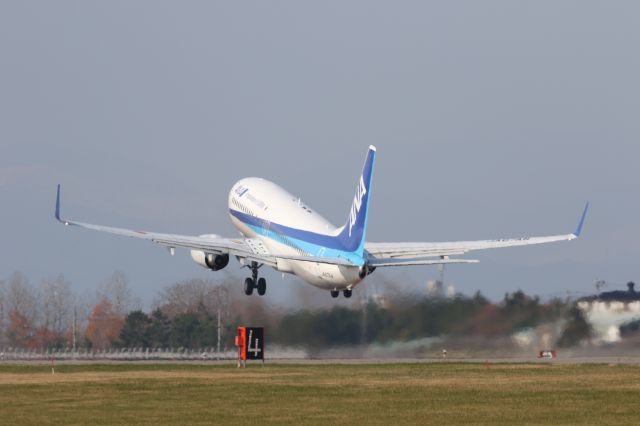 Boeing 737-800 (JA67AN) - 31 October 2015:HKD-ITM.