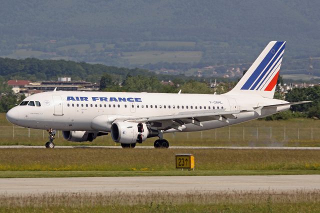 Airbus A319 (F-GRHL)