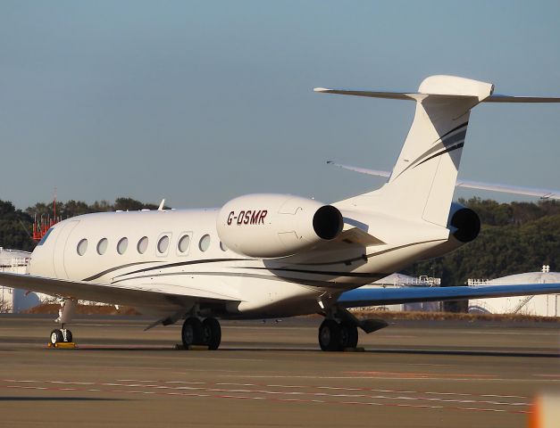 Gulfstream Aerospace Gulfstream G650 (G-DSMR) - I took this picture on Jan 30, 2020.