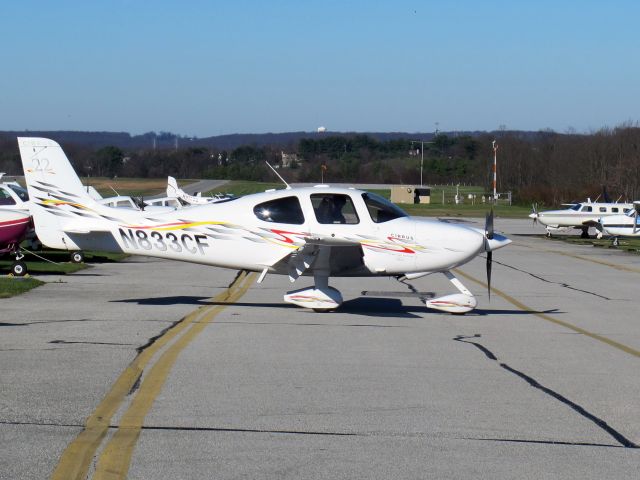 Cirrus SR-22 (N833CF) - A very nice Cirrus.