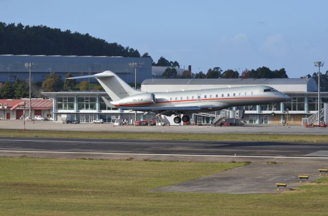 Bombardier Global Express (9H-VJK) - 9H-VJK Landing At LEVX From SAEZ. 27-11-2021