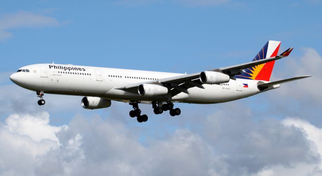 Airbus A340-300 (RP-C3437) - Short Final To Rwy 16R