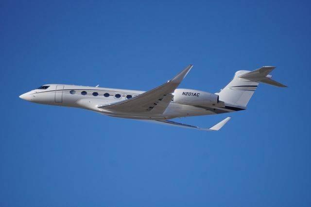 Gulfstream Aerospace Gulfstream G650 (N201AC) - 12/30/2023 - Brand new 2023 Gulfstream G650ER locally based at IAH