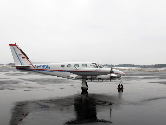 Cessna 340 (D-IBON) - A very nice C340 on the way from the USA to Germany.
