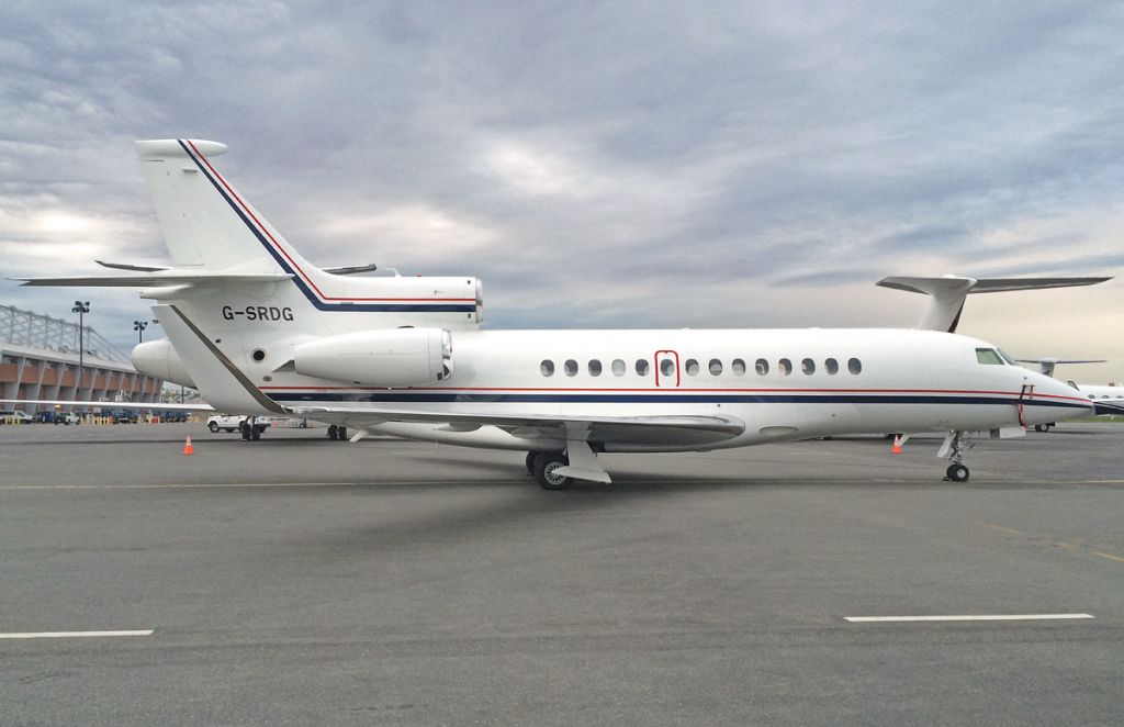 Dassault Falcon 7X (G-SRDG) - A beautiful British registered Falcon 7X