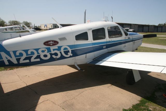 Piper Cherokee (N2285Q) - The Flight School, Inc. Ramp