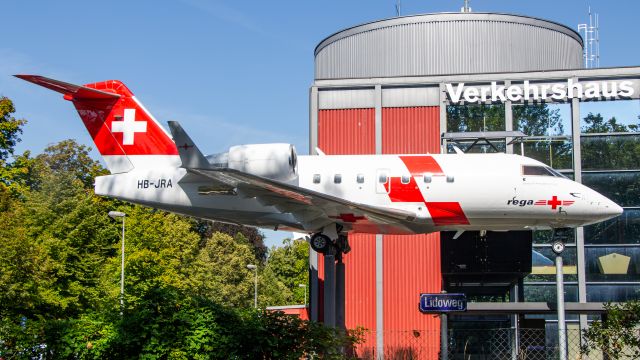 Canadair Challenger (HB-JRA)
