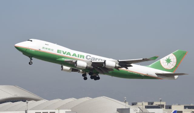 Boeing 747-400 (B-16482) - Departing LAX