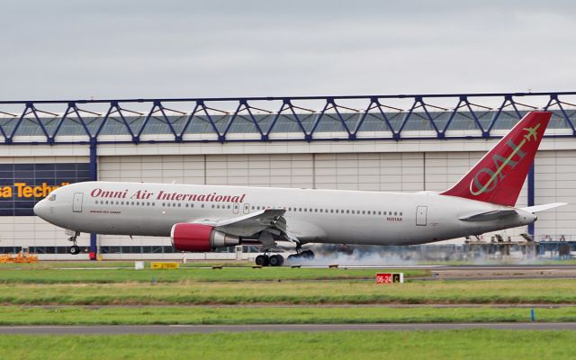 BOEING 767-300 (N351AX) - omni b767-3 n351ax landing at shannon 31/8/18.