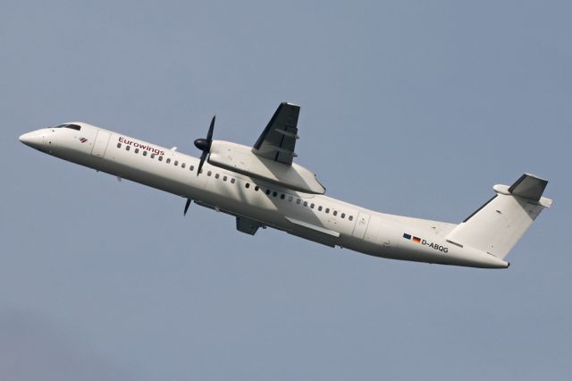 de Havilland Dash 8-400 (D-ABQG) - EWG9347 on the return to Dusseldorf.