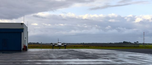 Piper Navajo (N66AT) - At Jet Center