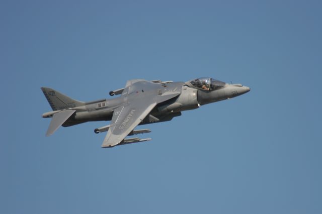 — — - USMC Harrier Jet Photo Pass at EAA 2011