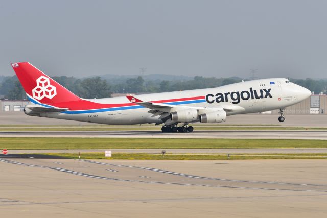 Boeing 747-400 (LX-SCV) - 5-L 06-17-23 Bound for LUX.