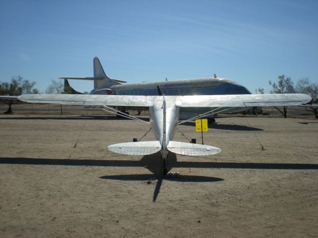 Cessna 120 (NC4191N) - Pima Air & Space Museum. SN 13662.