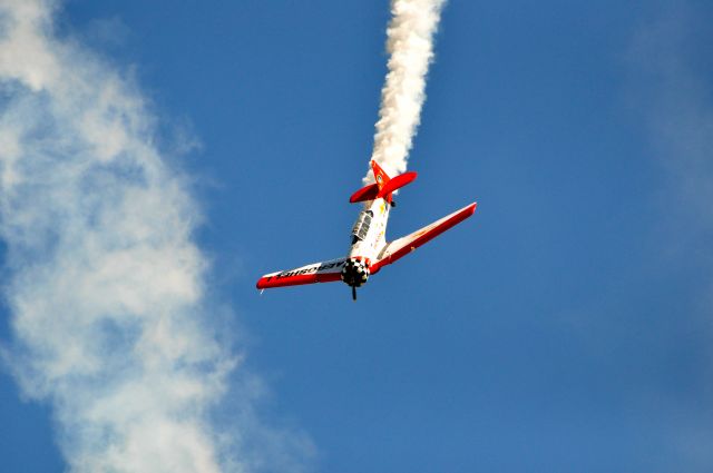 North American T-6 Texan — - Aeroshell Aerobatic Team