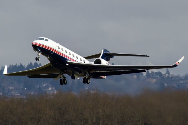 Gulfstream Aerospace Gulfstream G650 (N108DB) - TWY128 