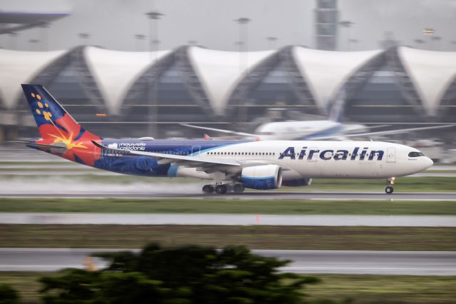 Airbus A330-900 (F-ONEO) - 19th June, 2025: Flight SB 501 on the takeoff roll from Bangkok Suvarnabhumi to La Tontouta International Airport in Noumea, New Caledonia. 