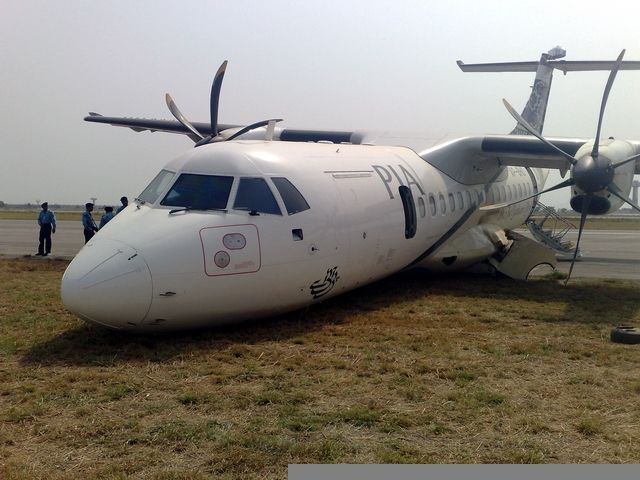 Aerospatiale ATR-42-300 (AP-BHO) - My friend Imran Warris shot this photo