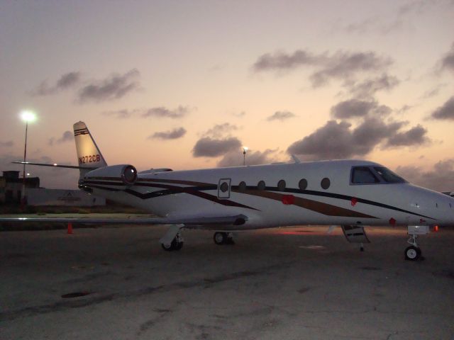 IAI Gulfstream G150 (N272CB) - Aruba (TNCA)