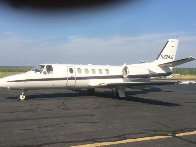 Cessna Citation II (N324JT) - Norwood, MA