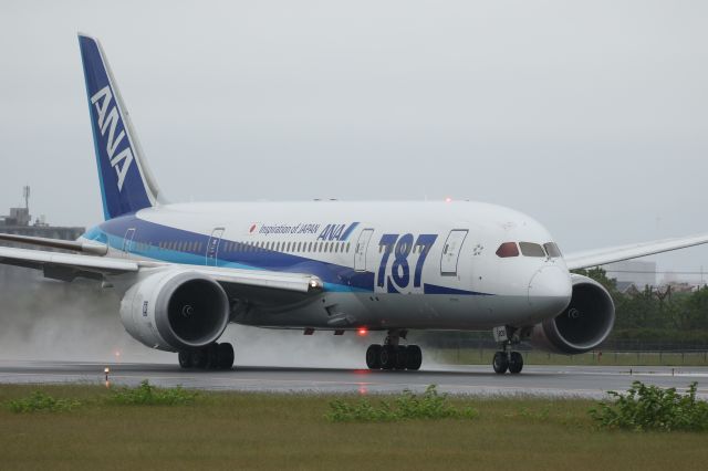 Boeing 787-8 (JA809A) - 16 June 2016:HKD-HND.