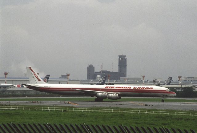 McDonnell Douglas DC-8-70 (N616EV) - Departure at Narita Intl Airport Rwy16 on 1987/07/18