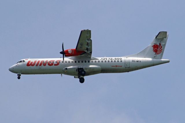 ATR ATR-72 (PK-WFV)