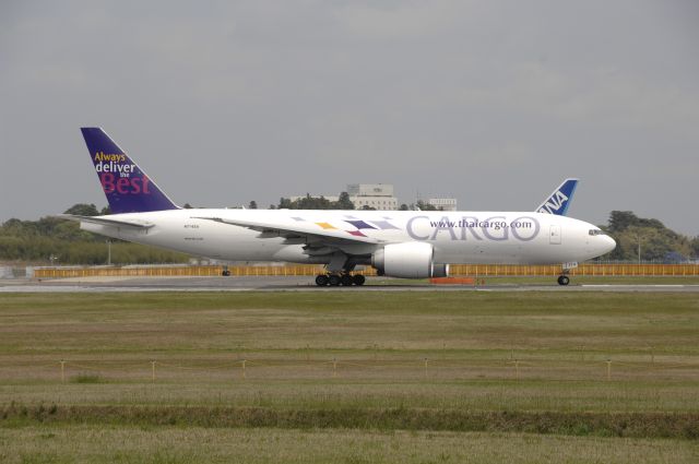 Boeing 777-200 (N774SA) - Departure at Narita Intl Airport 16R on 2011/4/29 Thai Cargo c/s